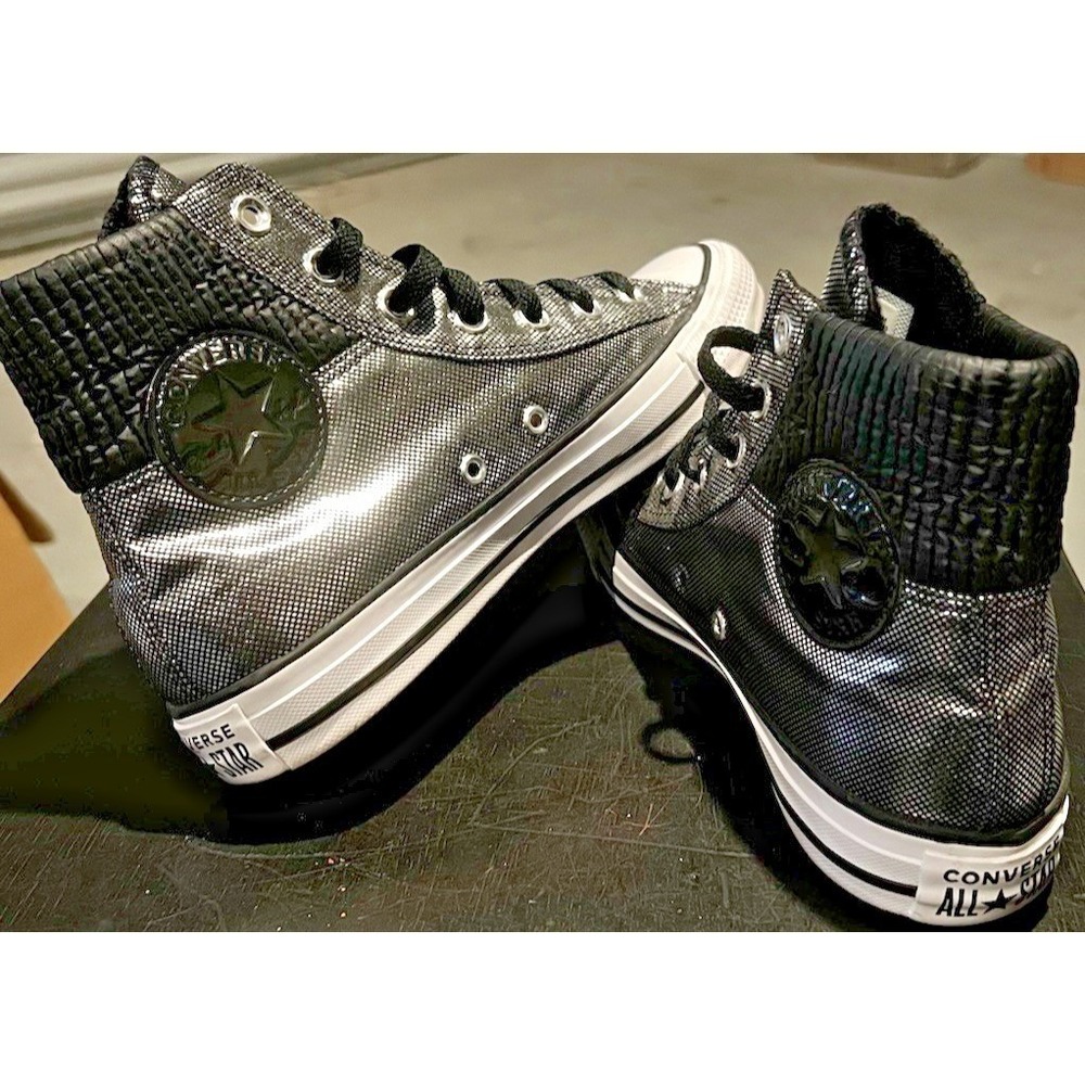 Converse Chuck Taylor All Star High "Metallic Diamond" Women's Sz. 7.5